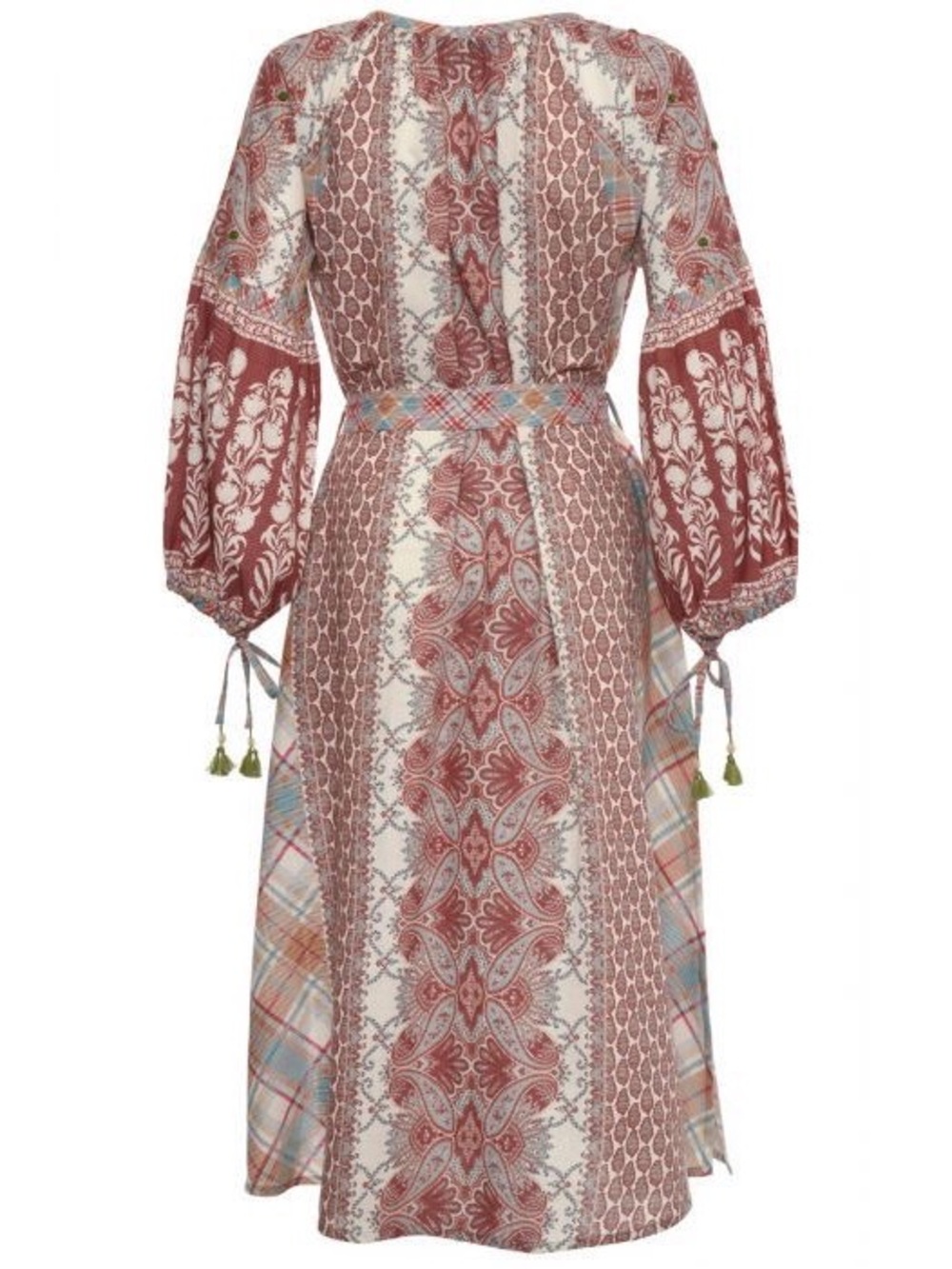 d'ascoli Tula Midi Belted Dress size S